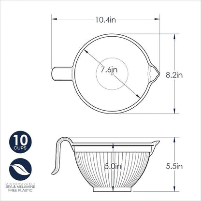 Nordic Ware Better Batter Bowl, 10 Cups - Image 5