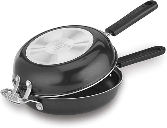 Cuisinart FP2-24BK 10-inch Nonstick Set Frittata Non-Stick Sauce Pan by Cuisinart