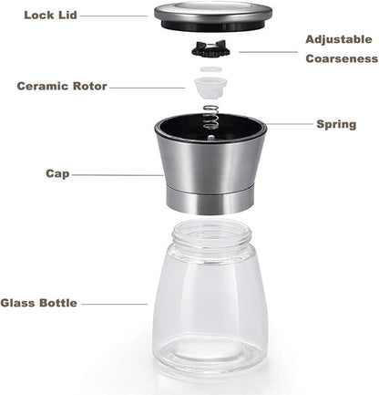Mincham Manual Salt or Pepper Grinder - Image 4