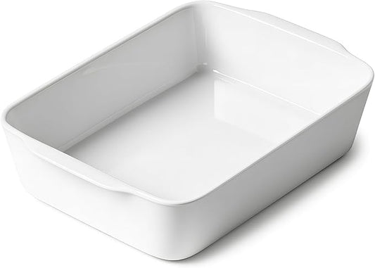 HOMBENE 3.3 QT Ceramic Baking Dish, Lasagna Pan by HOMBENE