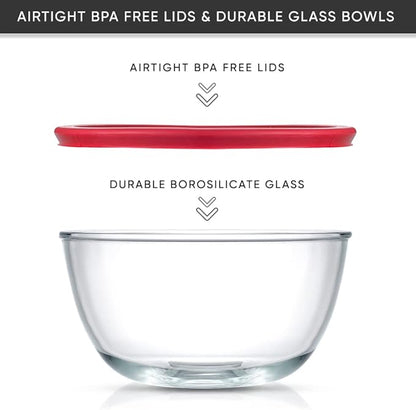 JoyJolt Kitchen Mixing Bowls - Image 3