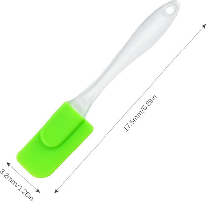 ZukoCert 6 Piece Mini Silicone Spatula Set, Small Heat-Resistant Rubber Spatulas - Image 2