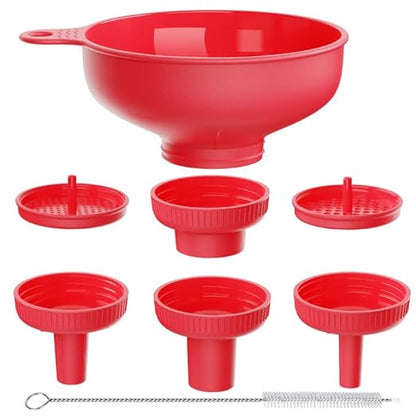 Pisol Wide Mouth Versatile Funnel, Canning Funnels by Pisol