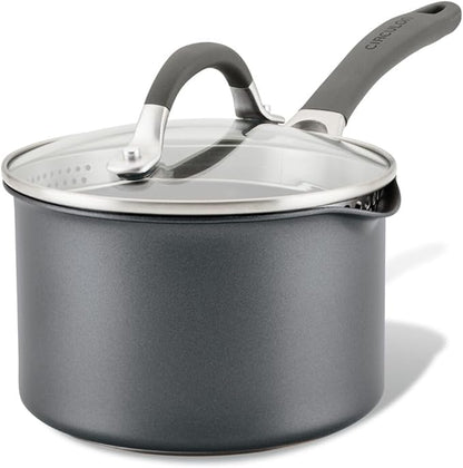 Circulon A1 Series w/ScratchDefense Nonstick Induction Straining 2qt SaucePan - Image 11