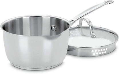 Cuisinart 719-18P Chef's Classic Stainless 2-Quart Saucepan by Cuisinart