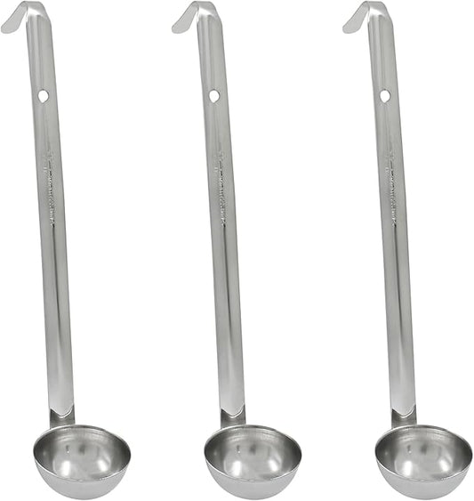 Piutouyar 3 Pcs 1 oz Soup Ladle Set, Stainless Steel Ladle by Piutouyar