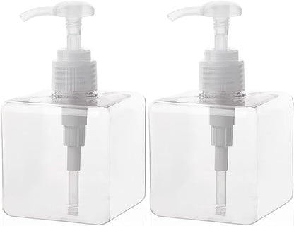 Pump Bottle, Refillable Plastic Empty Lotion Soap Dispenser Liquid Container by JiatuA