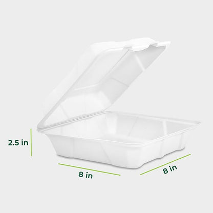 Freshware Compostable Clamshell Food Containers - Image 3