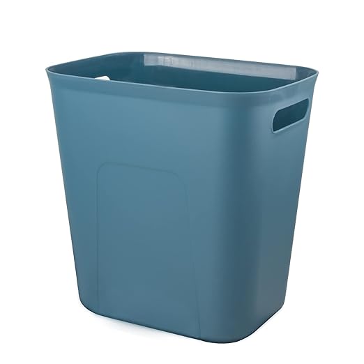 UUJOLY Plastic Small Trash Can Wastebasket, Garbage Container Basket by UUJOLY