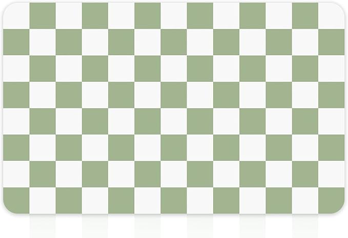 16" x 24" Checkered Dish Drying Mat - Image 9