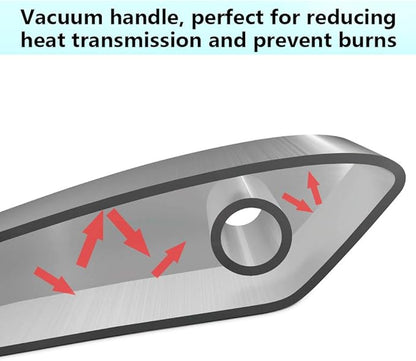 Skimmer Slotted Spoon, Newness 304 Stainless Steel Slotted Spoon - Image 4