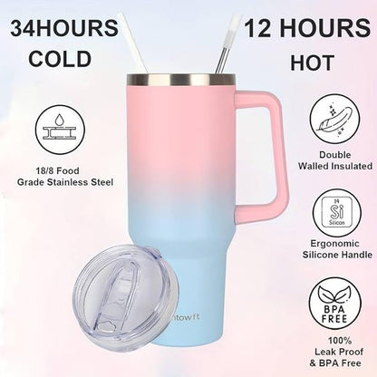 40oz Stainless Steel Double Vacuum Tumbler - Image 3