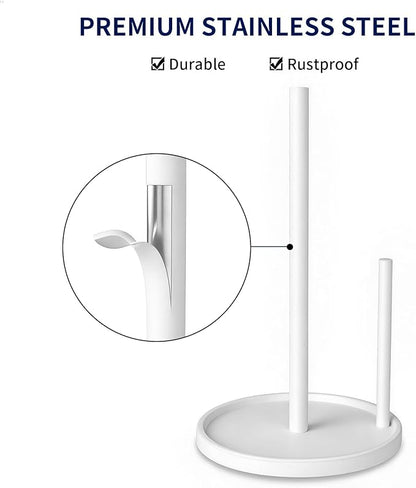 Jesginboo Paper Towel Holder Countertop, Paper Roll Holder - Image 4