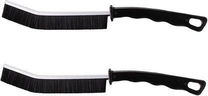 2 Pcs Crevice Cleaning Brush Hard Bristle Gap Brush Multifunctional by POPGIO