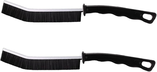 2 Pcs Crevice Cleaning Brush Hard Bristle Gap Brush Multifunctional by POPGIO