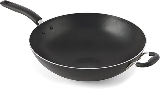 T-Fal Specialty Nonstick Woks & Stir-Fry Pan 14 Inch Oven Broiler Safe 350F by T-falbrand