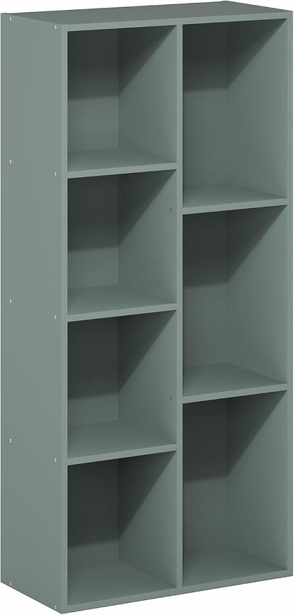 Furinno LUDER Book Shelf, 7-Cube Bookshelf, Bookcase - Image 6