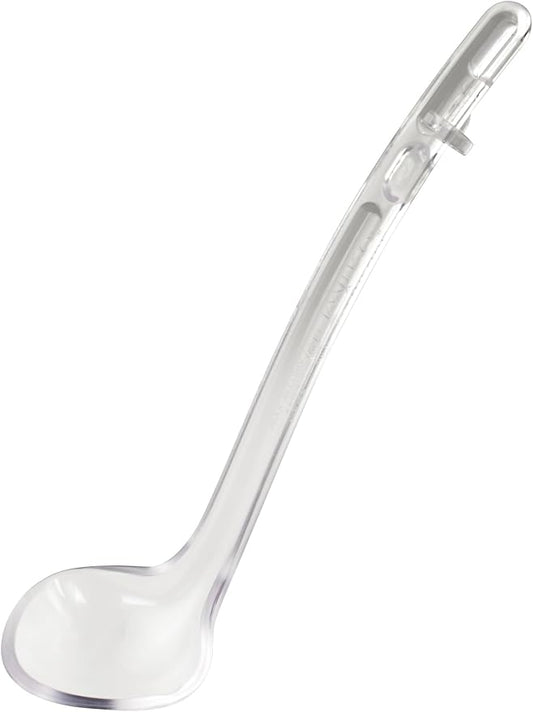 Winco One Piece Dual Spout Plastic Ladle, 3/4 Ounce by Winco