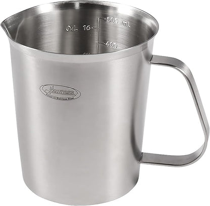 Newness Stainless Steel Measuring Cup, Metal Measuring Cup by Newness