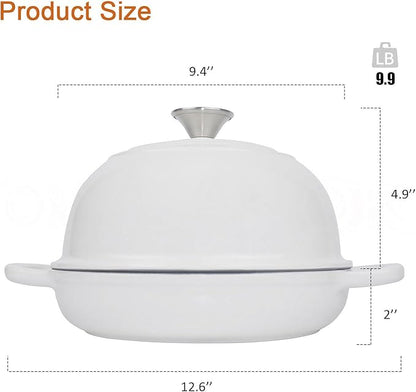 Dutch Oven for Bread Baking Bread Oven for Sourdough Bread Baking, Enameled - Image 3