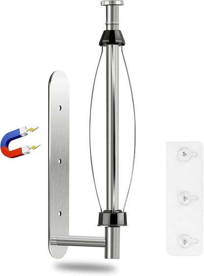 KIHOGEM Magnetic Paper Towel Holder, One Hand Operable Paper Towel Holder Wall by KIHOGEM