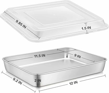 E-far Stainless Steel Baking Pan - Image 2