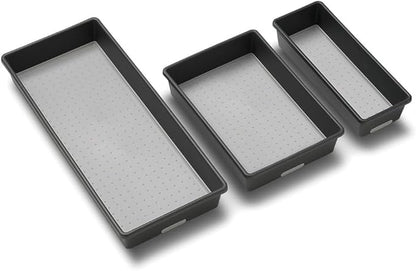 madesmart 3 Bin Drawer Organizer Set, Office & Bathroom, Organizer - Image 7