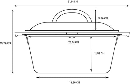 Lodge Cast Iron Dutch Oven - Image 2