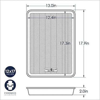 Nordic Ware Prism 13" X 18" High-Sided Sheet Cake Pan, 1 Pack - Image 3