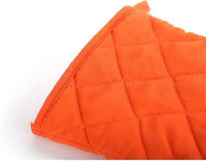 Oven Mitts, Premium Heat Resistant Kitchen Gloves Cotton & Polyester Quilted - Image 4