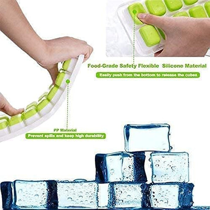 Ice Cube Tray 6 Packs, Silicone ice Cube Tray - Image 5