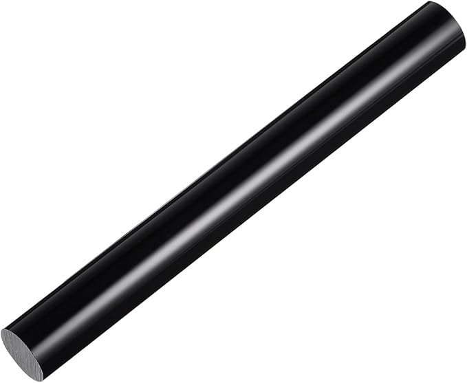 HARFINGTON Acrylic Clay Roller 9 Inch x 1 Inch Solid Non-Stick Plastic Round - Image 3