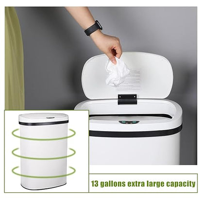 13 Gallon 50 Liter Garbage Can Kitchen Trash Can - Image 7