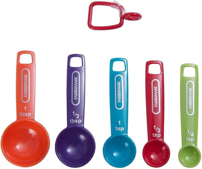 Farberware Professional Plastic Measuring Spoons, Colors may vary - Image 2