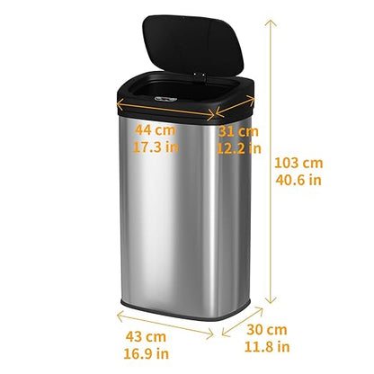 BestOffice 22 Gallons Automatic Sensor Large Kitchen Trash Can - Image 7