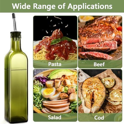 Leaflai Olive Oil Dispenser Bottle, 1 Brush and 1 Funnel Oil Bottles - Image 5