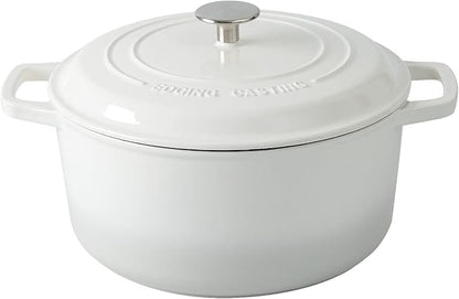 EDGING CASTING Enameled Cast Iron Dutch Oven Pot by EDGINGCOOKWARE