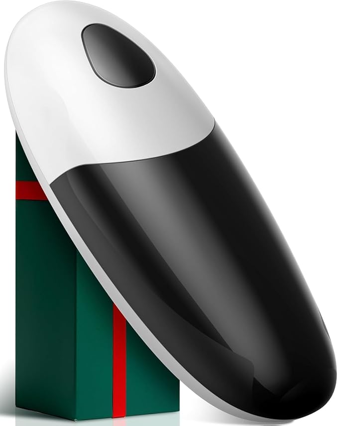 Handsfree One Touch Electric Can Opener, Smooth Edge Automatic Can Opener Fits by Golahead