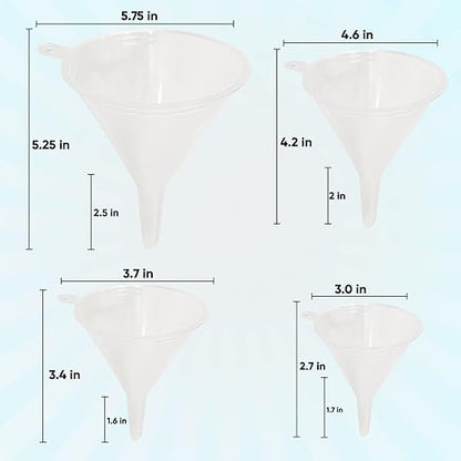 Funnel Set - Durable, Food-Grade Plastic funnels - Image 2