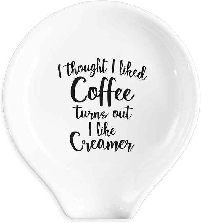 Funny Coffee Spoon Holder-Coffee Spoon Rest-Cafe Bar Station Accessories-I by Unknown