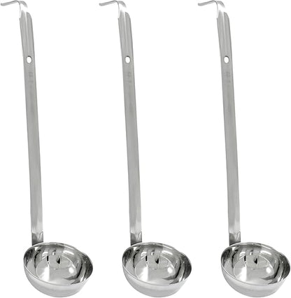 Piutouyar 3 Pcs 3 oz Soup Ladle Set, Stainless Steel Ladle by Piutouyar
