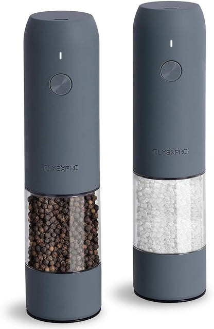 TLYSXPRO Electric Salt and Pepper Grinder Set by TLYSXPROOfficial