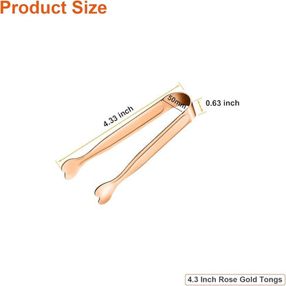 Mini Serving Tongs, Anytrp 18-Packs Stainless Steel Sugar Tongs, 4.3inch Ice - Image 6