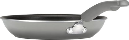 Rachael Ray Brights Nonstick Cookware Pots and Pans Set, 14 Piece, Sea Salt Gray - Image 7