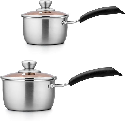 TeamFar 1qt & 2qt Saucepan by TeamFar