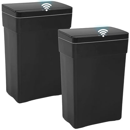 BestOffice 13 Gallon Trash Can Automatic Kitchen Trash Can Touch Free by BestOffice