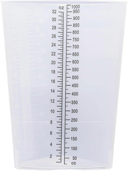 Vakly Graduated Intake Output Container 32 oz – Plastic Triangular Measuring - Image 8