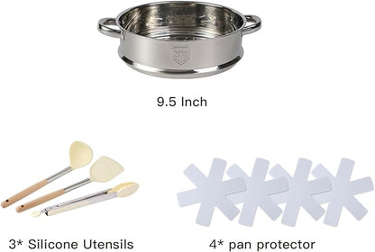 16PCS Pots and Pans Set Non Stick Cookware Set Nonstick - Image 3