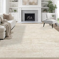Aelenmu 9x12 Area Rugs for Living Room Washable Bedroom Dining Room Beige by Aelenmu