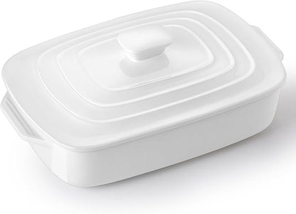 Large Ceramic Casserole Dish by Lareina